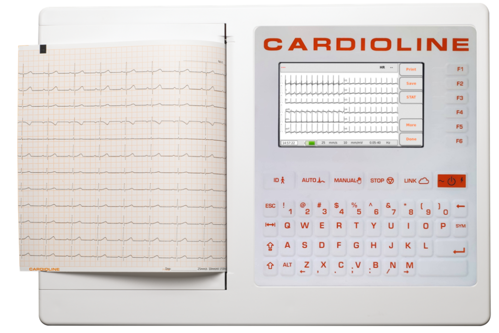 ECG200+ 12 lead electrocardiograph